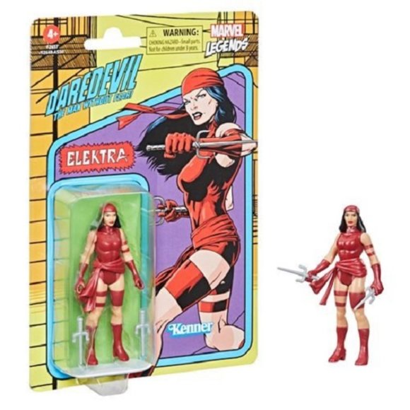 Marvel Other - NEW Marvel Legends Retro 375 Collection Elektra Action Figure